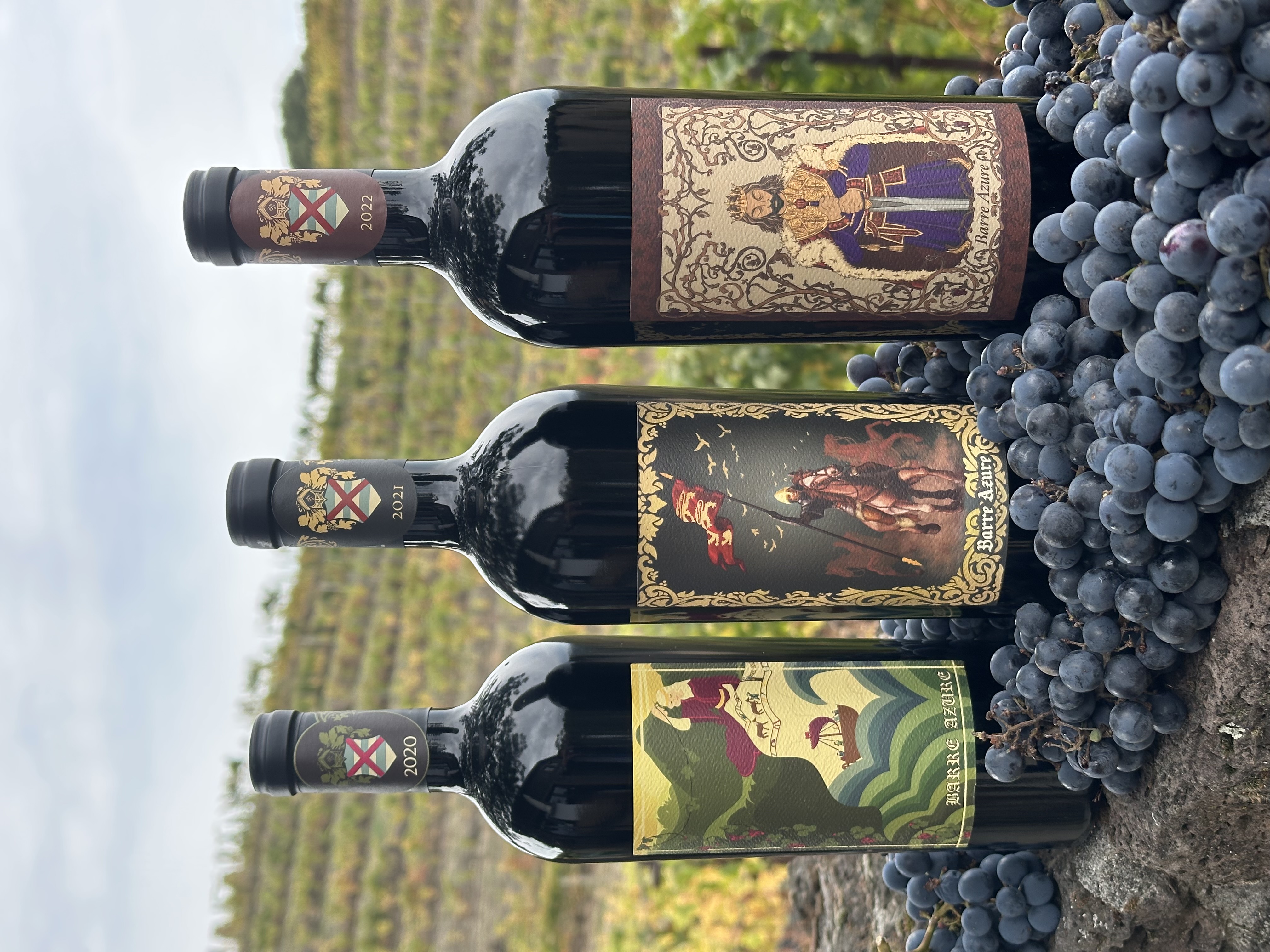 Product Image for Barre Azure Vertical